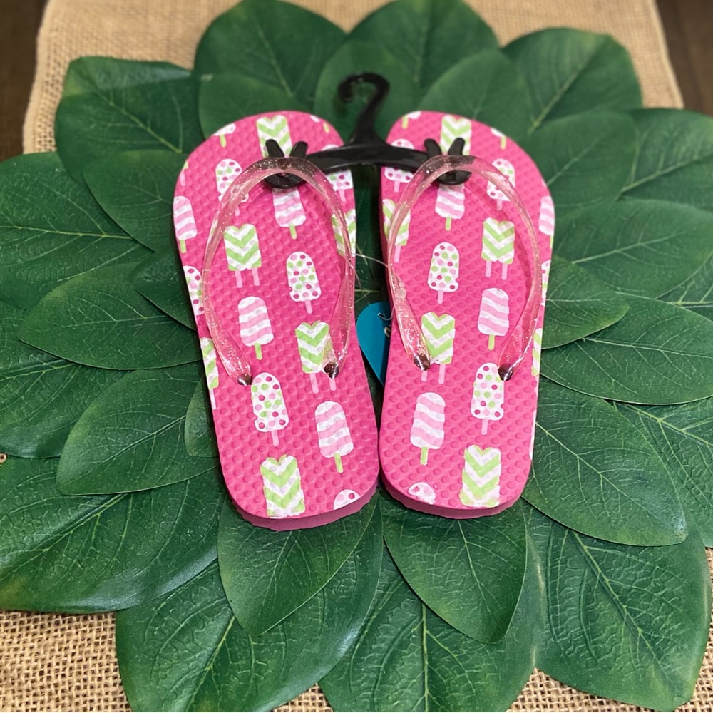 Kids Popsicle Flip Flops NWT
